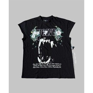 Darc Sport Island Blood Thirsty Kanji Premium Muscle Tee Men’s Large NWT